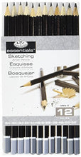 Load image into Gallery viewer, Royal & Langnickel SPEN-12 Essentials Sketching Pencil Set, 12-Piece