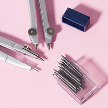 Load image into Gallery viewer, Mr. Pen- Compass Lead, 100pcs Leads, 2mm Lead, Refills Compass for Geometry, Lead for Drawing Circle, Replacement Leads in Refill Tube, Math Compass Lead, Drafting Lead, Break Resistant Lead, Graphite
