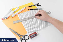 Load image into Gallery viewer, Pacific Arc 12 Inch Stainless Steel Ruler with Inch/Metric Conversion Table