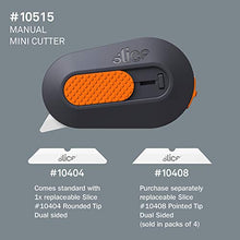 Load image into Gallery viewer, Slice 10515 Mini Box Cutter, Ceramic Blade Locks Into Position, Right or Left Handed Mini Cutter, Keychain Box Opener, Magnetic, 1 Mini Cutter - Blade Stays In Position