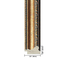 Load image into Gallery viewer, Antique gold photo frames, 8x10 , 2-Pack