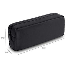 Load image into Gallery viewer, Pencil Pen Case, Dobmit Big Capacity Pencil Pouch Makeup Bag for Girls and Boys Durable Office Stationery Organizer - Black