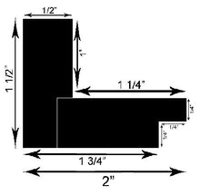 Load image into Gallery viewer, 22x28-2" Wide Signature Reclaimed Rustic Barnwood Open Frame - No Glass Or Back