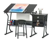 Load image into Gallery viewer, SD STUDIO DESIGNS Eclipse Craft Center in Black / Black 13365