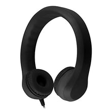 Load image into Gallery viewer, HamiltonBuhl Kids-BLK Wired Headphones, Black