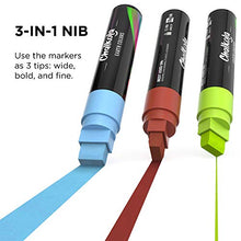 Load image into Gallery viewer, Jumbo Chalk Markers - 15mm Window Markers | Pack of 8 Classic Earth Color pens - Use on Cars, Chalkboard, Whiteboard, Blackboard, Glass, Bistro | Loved by Teachers, Artists, Businesses
