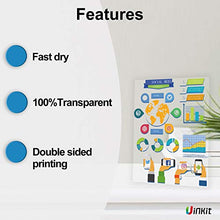 Load image into Gallery viewer, OHP Film Overhead Projector Film - 8.5x11" for Laser Jet Printer and Copier Transparency Film 100 Sheets Uinkit