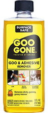 Load image into Gallery viewer, Goo Gone Adhesive Remover - 8 Ounce - Surface Safe Adhesive Remover Safely Removes Stickers Labels Decals Residue Tape Chewing Gum Grease Tar