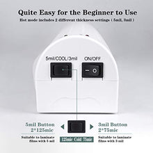 Load image into Gallery viewer, Thermal Laminator Machine for A3/A4/A6, Laminating Machine with Two Roller System, New Upgrade,Faster Warm-up, Quicker Laminating, for Home and Office Use, with 30 Pouches (A3 laminator)