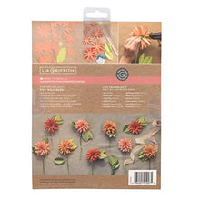 Load image into Gallery viewer, Lia Griffith Frosted Paper Blooms Dahlia Flowers, 8.5" x 11", Assorted Colors 21 Pages