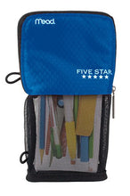 Load image into Gallery viewer, Five Star Pencil Pouch, Pen Case, Fits 3 Ring Binder, Stand 'N Store, Color Selected For You (50516)