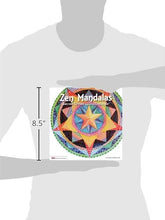 Load image into Gallery viewer, Zen Mandalas: Sacred Circles Inspired by Zentangle (Design Originals) 60 Creative and Meditative Tangles for Focus, Relaxation, and Inspiration, Plus Tangling, Shading, and Coloring Advice & Examples