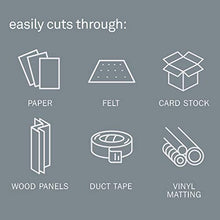 Load image into Gallery viewer, Slice 10568 Ceramic Scalpel, Thin Flat Handle, Finger Friendly Blade Never Rusts, Lasts 11x Longer Than Metal, Replaceable Blade, Safety Cap