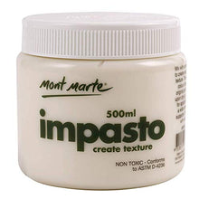 Load image into Gallery viewer, Mont Marte Impasto Acrylic Medium 500ml (17oz)