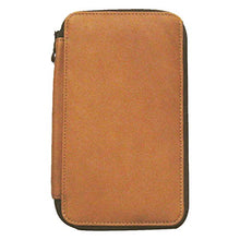 Load image into Gallery viewer, Speedball Art Products Genuine Leather Storage Case for Pencils, Markers, Pens and Art Supplies (Holds Up to 48 Standard Pencils, Antique Brown)