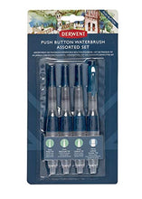Load image into Gallery viewer, Derwent Push Button Waterbrush Assorted Set (2305816)