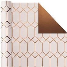 Load image into Gallery viewer, Hallmark All Occasion Reversible Wrapping Paper (Modern Metallics, Pack of 3, 120 sq. ft. ttl.) for Mothers Day, Birthdays, Bridal Showers, Baby Showers, Valentines Day and More