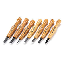Load image into Gallery viewer, Mikisyo Power Grip Carving Tools, 7 Piece Set (Japan Import)