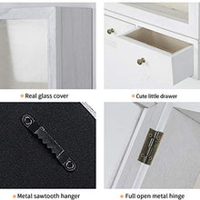 Load image into Gallery viewer, BONKON Shadow Box Frame 11x14 Shadow Box Display Case with 2 Drawers and Linen Back for Memorabilia, Photos, Deep Shadow Box Picture Frame (Vintage White)