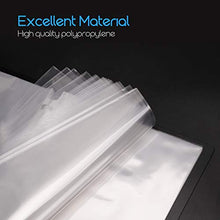 Load image into Gallery viewer, Ktrio Sheet Protectors 8.5 x 11 Inches Clear Page Protectors for 3 Ring Binder, Plastic Sleeves for Binders, Top Loading Paper Protector Letter Size, 50 Pack