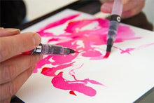 Load image into Gallery viewer, Molotow Premium Aqua Squeeze Pen Basic Set of 3 Empty Refillable Artist Brush Markers