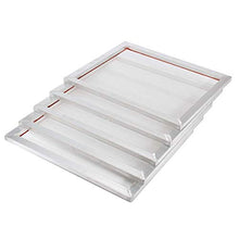 Load image into Gallery viewer, INTSUPERMAI 6pc 23Inch x31Inch Inch Aluminum Silk Screen Frame with 160 Mesh White Pre-Stretched Silk Screen Printing Frame