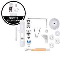 Load image into Gallery viewer, SINGER | Heavy Duty 4452 Sewing Machine with 110 Stitch Applications, Metal Frame, Built-In Needle Threader, & Heavy Duty Accessory Kit - Sewing Made Easy