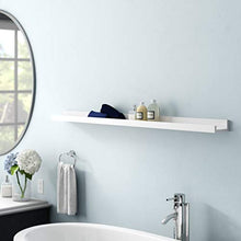 Load image into Gallery viewer, WELLAND White Picture Ledge, Photo Ledge, Floating Ledge Wall Shelves, 36-inch, Set of 2, White