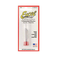 Load image into Gallery viewer, Excel Assorted Light Duty Blades (5 Pieces)