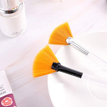 Load image into Gallery viewer, CEREALY 12 Pack Fan Soft Brushes Facial Brushes Makeup Beauty Fan Brush Acid Applicator for Glycolic Peel Masques