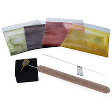 Load image into Gallery viewer, Fine Brass Tip Wood Handle Kistka (Hot Wax Pen) 0.3 mm