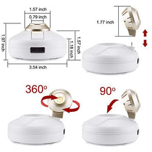 Load image into Gallery viewer, Wireless Led Spotlight , Battery Operated Accent Lighting with 2 Remote Control, Wireless Art Light for Paintings, Rotatable Light Head ,Stick on Lights for Picture Painting Closet, Timer Auto Off