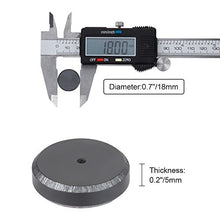 Load image into Gallery viewer, Anpro 120 Pcs Strong Ceramic Industrial Magnets Hobby Craft Magnets-11/16 Inch (18mm) Round Magnet Disc for Refrigerator Button DIY Cup Tiny Magnet Craft Hobbies, Science Projects & School Crafts