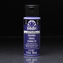 Load image into Gallery viewer, FolkArt Gloss Finish Acrylic Enamel Craft Set Designed for Beginners and Artists, Non-Toxic Formula Perfect for Glass and Ceramic Painting, Sixteen 2 oz Bottles, 32 Ounce