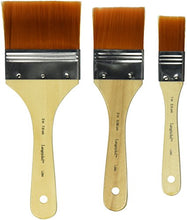Load image into Gallery viewer, Royal Brush Golden Taklon Paint Brushs, Assorted Sizes, Set of 3