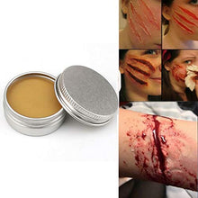 Load image into Gallery viewer, Lucoss Cosplay Makeup for Halloween, 50g Special Effects Fake Wound Skin Scar Wax Fun Themed Party Makeup
