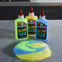 Load image into Gallery viewer, Elmer's Glow-in-the-Dark Liquid Glue, Washable, Blue, 5 Ounces, Great for Making Slime