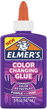 Load image into Gallery viewer, Elmer's Color Changing Liquid Glue | Makes Slime That Changes Color As You Play, Pink to Purple, 5 oz.