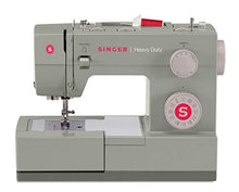 Load image into Gallery viewer, SINGER | Heavy Duty 4452 Sewing Machine with 110 Stitch Applications, Metal Frame, Built-In Needle Threader, & Heavy Duty Accessory Kit - Sewing Made Easy