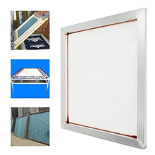Load image into Gallery viewer, INTSUPERMAI 6pc 23Inch x31Inch Inch Aluminum Silk Screen Frame with 160 Mesh White Pre-Stretched Silk Screen Printing Frame