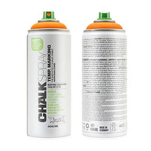 Load image into Gallery viewer, Montana Cans Montana Chalk Color Spray Paint, 400 Ml, Orange