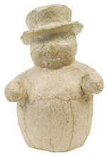 Load image into Gallery viewer, Decopatch Paper-Mache Figurine, 4.5", Snowman