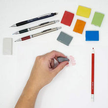 Load image into Gallery viewer, June Gold Kneaded Rubber Erasers, Gray, 6 Pack - Blend, Shade, Smooth, Correct, and Brighten Your Sketches and Drawings