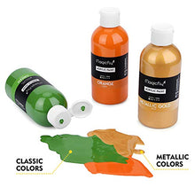 Load image into Gallery viewer, Magicfly Bulk Acrylic Paint Set, 14 Rich Pigments Colors (240 ml/8.12 fl oz.), Non-Fading, Non-Toxic Craft Paints for Painting on Canvas, Ideal for Kids, Artist & Hobby Painters