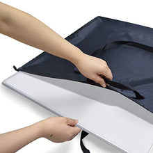 Load image into Gallery viewer, ZKOO Large Size Art Portfolio Tote with Nylon Shoulder, Poster Board Storage Bag, 24"X 36" Student Art Work Portfolio Case