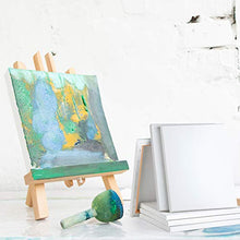 Load image into Gallery viewer, MIAHART Multi-Pack Stretched White Blank Canvas 8 Pack Artist Blank Canvas Frame in 4x4", 6x8", 8x12",12x16" for Acrylic, Oil Water Painting Board Wet or Dry Art Media Artists
