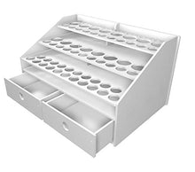 Load image into Gallery viewer, Sanfurney Paint Rack Stand Pigment Ink Bottle Paints Tool Storage with Cabinet Holder Organizer for 58 Bottles of Paints
