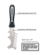 Load image into Gallery viewer, ROLLINGDOG 4 in 1 Paint Brush Comb,Brush Roller Cleaner Tool, Heavy Weighted For Sufficient Cleaning And Maintaining Your Paintbrushes And Rollers