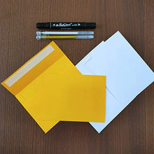 Load image into Gallery viewer, 108 Sets 18 Colors A6 Invitations Envelopes 4 3/4 x 6 1/2 Envelopes Self Seal with Blank 4.6 x 6.3 Flat Note Cards Bulk DIY Card Making Supplies for Wedding Baby Shower Greeting Announcement Mailing