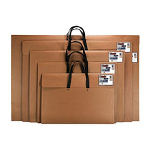 Load image into Gallery viewer, Star Products Wallet Port Whandle 220H Classic Red Rope Paper Artist Portfolio with Soft Woven Handle, 20" x 26"